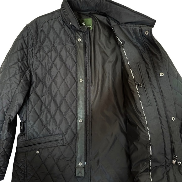 The Scotch House Black Quilted Jacket Size Large - Picture 4 of 11